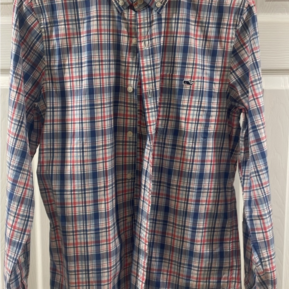 Vineyard Vines Multicolor Plaid Button Down Shirt